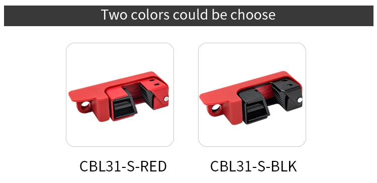 Medium Steel Circuit Breaker Lockout with Locking Screw (CBL31-S)