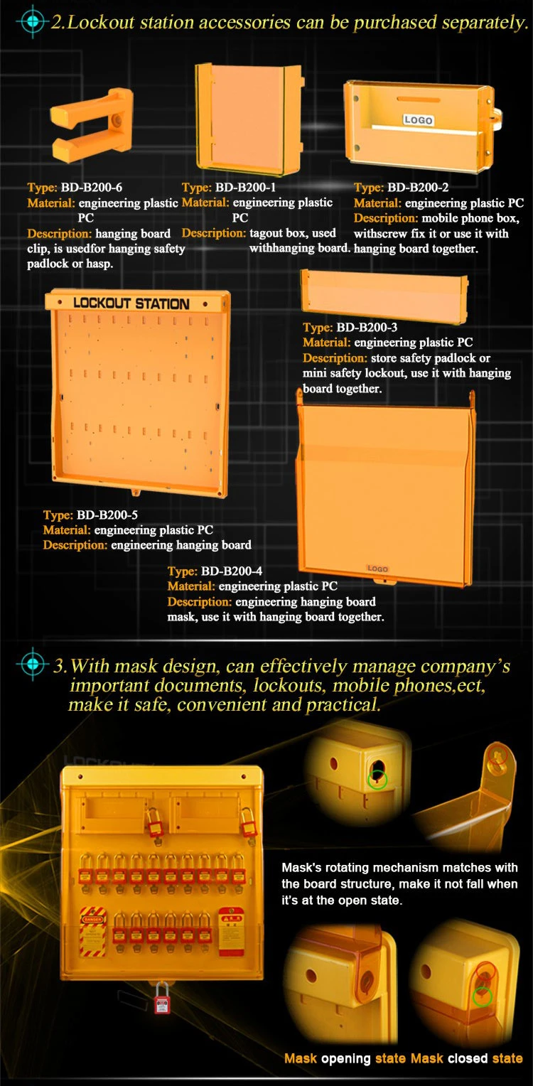 PC Material Advanced Lockout Station