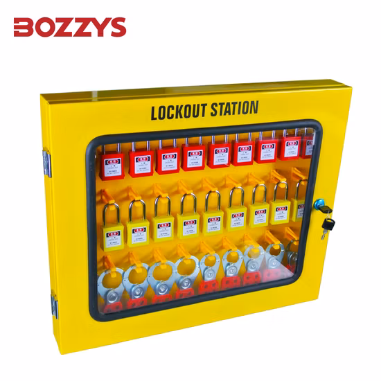 Bozyys Safety Steel Lockout Kit mit 560*460*70mm