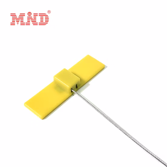 Maßgeschneiderte Sicherheitskabel-Verriegelungsvorrichtung, industrielle Kabel-Draht-Dichtung, verstellbares Verriegelungsetikett, Sicherheits-Kabelverriegelung